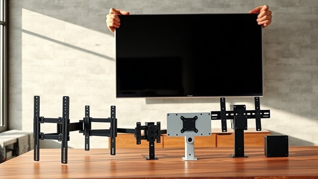 tv size weight considerations