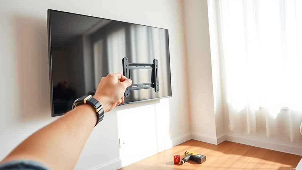 tv wall mounting guide