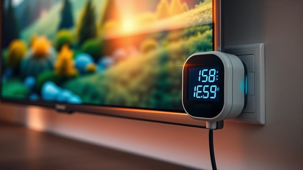 tv wattage information