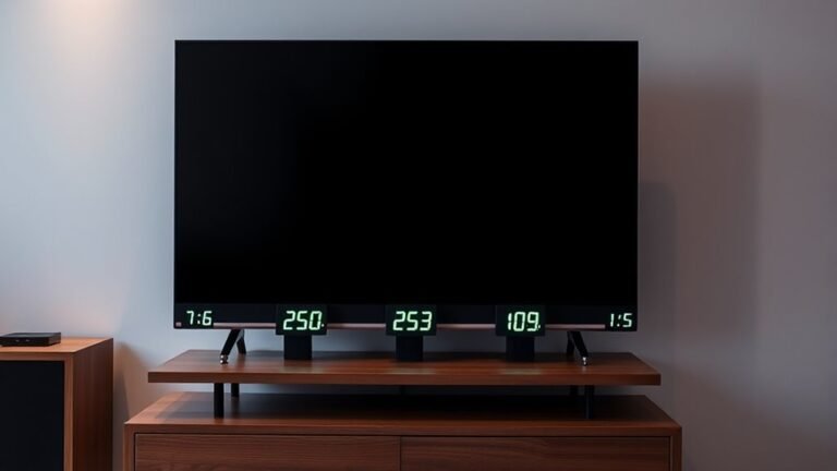 tv wattage key figures