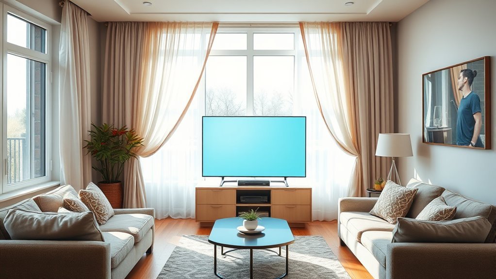use light blocking window coverings
